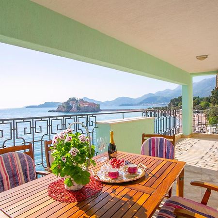 Montesan Luxury Apartment Beach Front Ilha Ilha Sveti Stefan Exterior foto